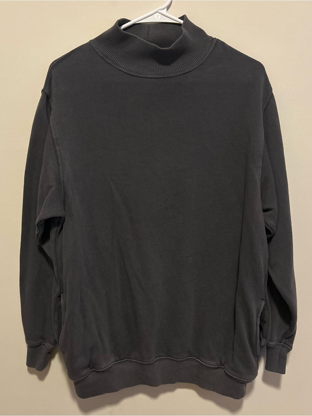 Aerie Women’s Mock Neck Sweater - Charcoal